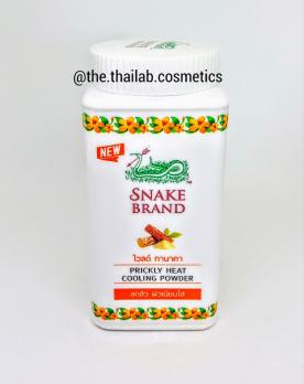 Тайская Пудра охлаждающая, защита от пота 50 г Prickly Heat Cooling Powder Snake Brand