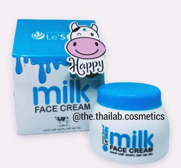 Тайский Молочный Крем для Лица 30мл Milk Face Cream Le'SKIN